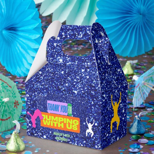 Ballotins Let's Jump Party Bounce Neon Trampoline Park (Fête)