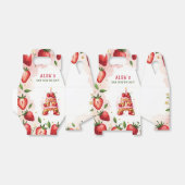 Ballotins LETTRE Ballotin D'ANNIVERSAIRE fraise A Gâteau (Déplié)