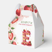 Ballotins LETTRE Ballotin D'ANNIVERSAIRE fraise E Gâteau (Arrière)