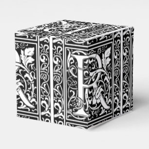 Ballotins Lettre R Monogramme Art Nouveau Médiéval
