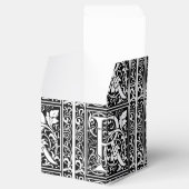 Ballotins Lettre R Monogramme médiéval Art Nouveau (Ouvert)