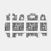 Ballotins Lettre Y Monogramme médiéval Art Nouveau (Déplié)