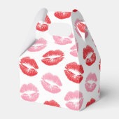 Ballotins Lèvres rouges et roses, Motif des lèvres, bâton à  (Verso)