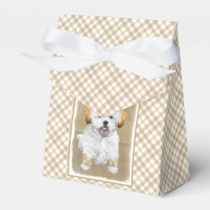 Ballotins Lhasa Apso Puppy Peinture - Cute Original Chien Ar