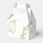 Ballotins Li le Ballotin de Baby shower Citrouille (Arrière)