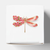 Ballotins libellule de fleurs avec sakura de bijoux (Haut)