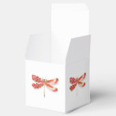 Ballotins libellule de fleurs avec sakura de bijoux (Ouvert)