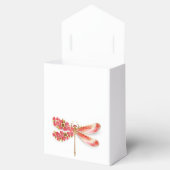 Ballotins libellule de fleurs avec sakura de bijoux (Ouvert)