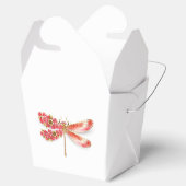 Ballotins libellule de fleurs avec sakura de bijoux (Ouvert)