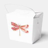 Ballotins libellule de fleurs avec sakura de bijoux (Arrière)