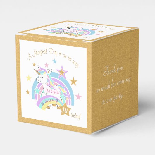 Ballotins Licorne Magique 00e Anniversaire (Verso)