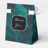 Ballotins Lierre vert foncé feuille gouttes d'eau Monogram (Arrière)