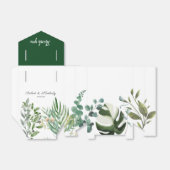 Ballotins LIFY Botanical Eucalyptus Feuille Mariage (Déplié)