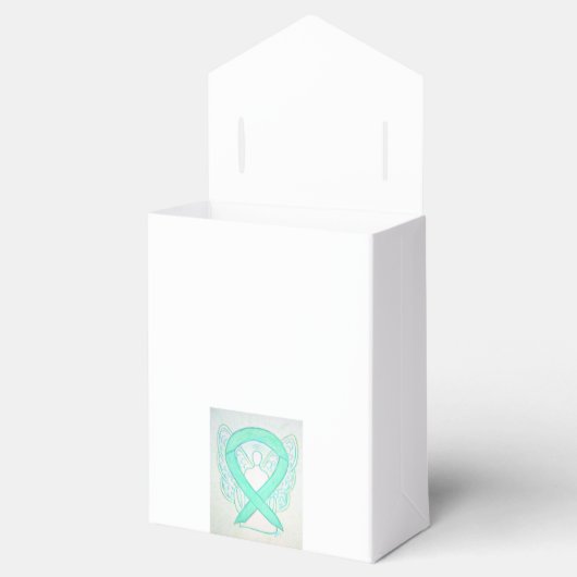 Ballotins Light Jade Green Awareness Ribbon Party Favoriser (Ouvert)