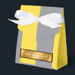 Ballotins Light Yellow and Soft Gray Customize<br><div class="desc">Ballotin de Personnaliser Jaune clair et Gris doux - (Tapez BOKI412 dans la recherche du site (navigateur) pour voir l'offre de toutes mes créations. Merci . ) - Produit Customisé - Voir nos autres produits et collections, choisissez un cadeau pour vous et vos proches. Merci d'avoir acheté dans notre magasin....</div>