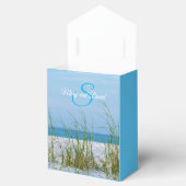 Ballotins Ligne D'Oats De Mer En Blanc Sable Mariage Faveur (Ouvert)