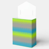 Ballotins Lignes de dent de chien gris turquoise vert merci  (Ouvert)