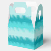 Ballotins Lignes de dent de chien turquoise bleu vert merci  (Ouvert)