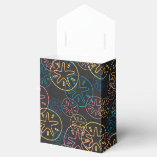 Ballotins Lignes de Dollar de Sable Rouge Jaune Bleu