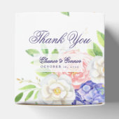 Ballotins Lilac et Peony Sophisticated Wedding Favor Box (Haut)