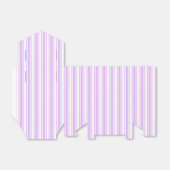 Ballotins Lilac violet et blanc bonbons rayures (Déplié)