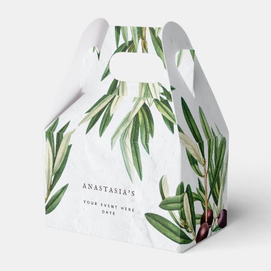 Ballotins L'île méditerranéenne grecque Feuille d'olive (Verso)