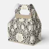 Ballotins Linge de dentelle mariage blanc classique jolie (Arrière)