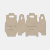 Ballotins Linge de maison simple Script Hangover Kit de récu (Déplié)