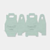 Ballotins Linge vert Kit de récupération simple de hangover  (Déplié)