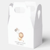 Ballotins Lion avec 3 ballons Brown (Ouvert)