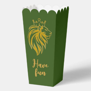 Ballotins Lion Avec Couronne - Style Or 2