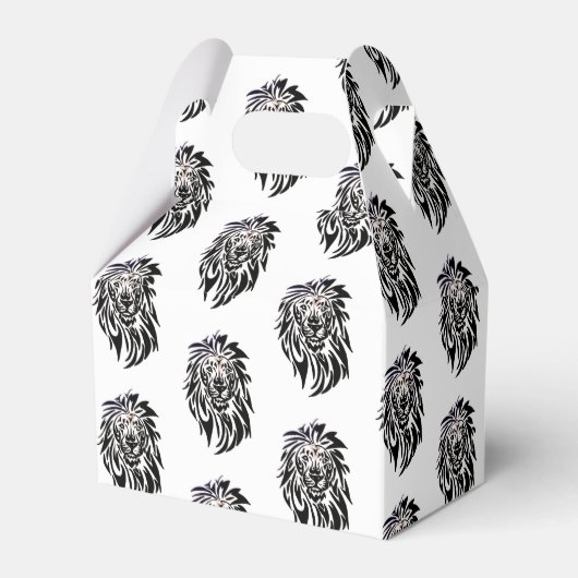 Ballotins Lion - Faveur box (Verso)