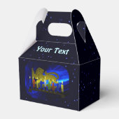 Ballotins Lion Menorah en laiton (Verso)