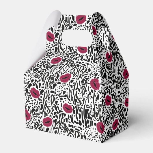 Ballotins Lipstick Lipstick moderne B&W Motif (Verso)