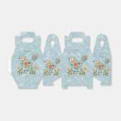 Ballotins Little Bird Floral Vert Feuille Ballotin (Déplié)