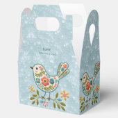 Ballotins Little Bird Floral Vert Feuille Ballotin (Ouvert)