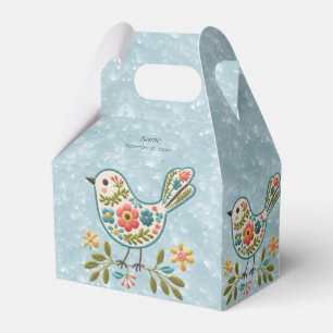 Ballotins Little Bird Floral Vert Feuille Ballotin