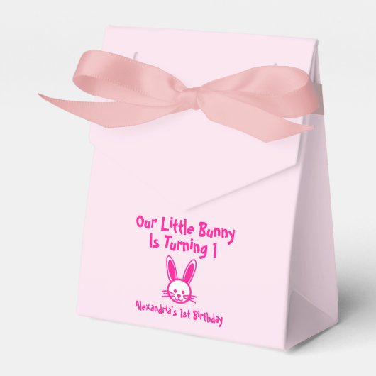 Ballotins Little Bunny 1er anniversaire (Verso)