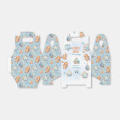 Ballotins Little Cookie Boy Noël 1er anniversaire Merci (Déplié)