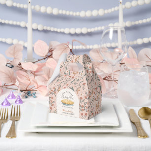 Ballotins Little Cutie Pie Rose Floral 1er anniversaire