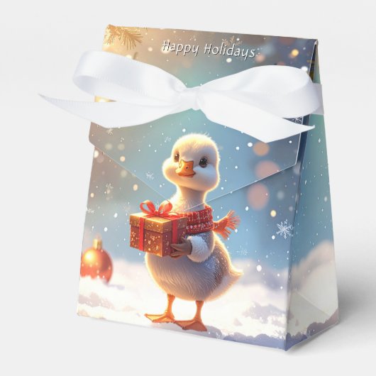 Ballotins Little Duck Holiday Gift Box (Verso)