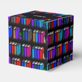 Ballotins Little Library Book Shelts Black Heart (Arrière)