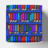 Ballotins Little Library Book Shelts Blue Cube (Haut)