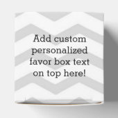 Ballotins Little Man Mustache Chevron mignons Garçons (Haut)
