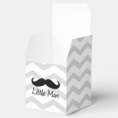 Ballotins Little Man Mustache Chevron mignons Garçons (Ouvert)