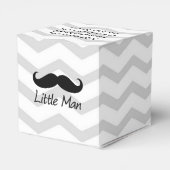 Ballotins Little Man Mustache Chevron mignons Garçons (Arrière)