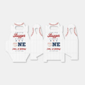 Ballotins Little Slugger Baseball 1st Birthday (Déplié)