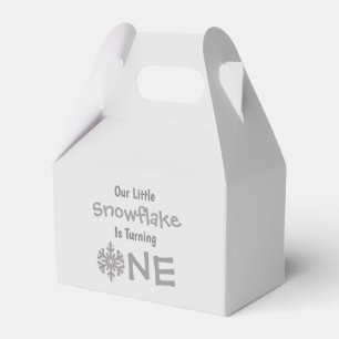 Ballotins Little Snowflake 1er anniversaire