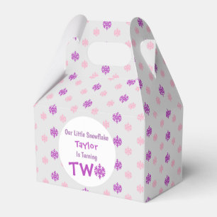 Ballotins Little Snowflake 2e anniversaire