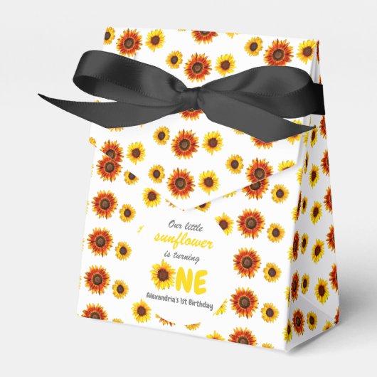 Ballotins Little Sunflower 1er anniversaire (Verso)